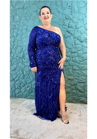 Vestido Aura Azul