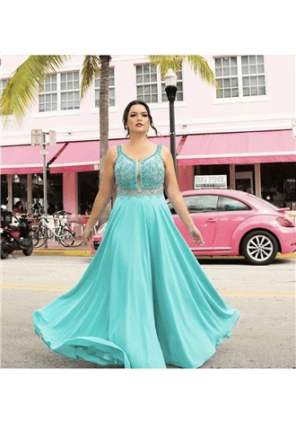 Aluguel vestido clearance azul tiffany